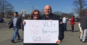 Διαδηλώσεις κατά της ανέγερσης καζίνο στο Belmont Park