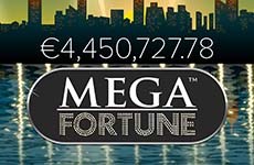 Για 2η φορά στη λίστα το Mega Fortune, αυτήν τη φορά με €4.4 εκατ.